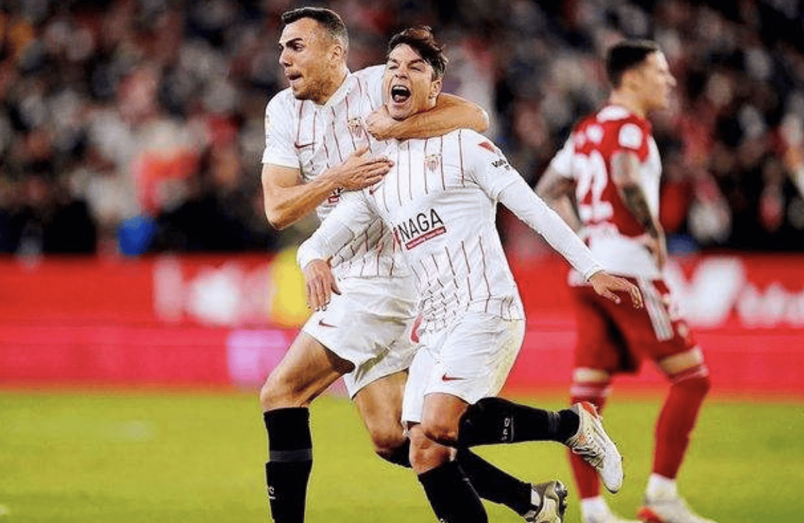 塞维利亚球员备战高难度对决